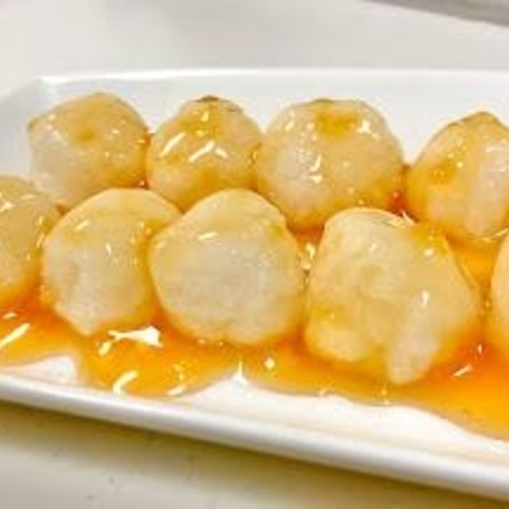 レンジのみ!ご飯で簡単「みたらし団子」